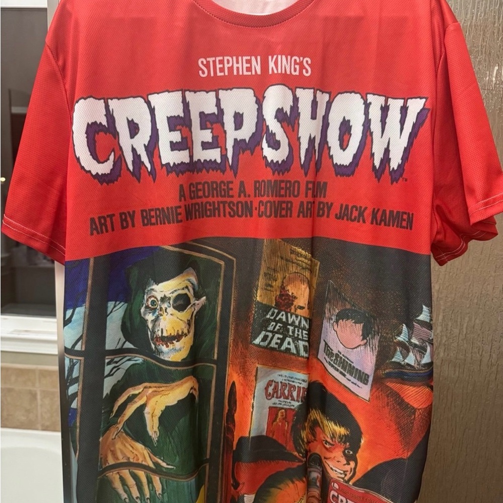 Custom 3D Graphic Print Stephen King Creepshow Shirt 2xl